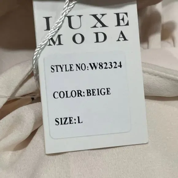 0403 New Women's Luxe Moda White Bikini Dresses - Picture 14 of 14